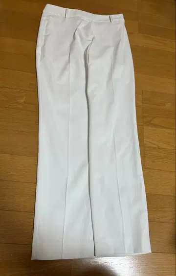 PLST 화이트 슬랙스 M