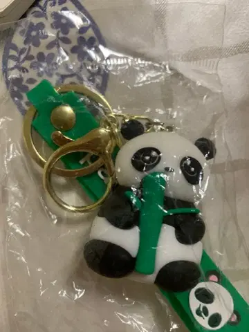 팬더 캐릭터 스트랩