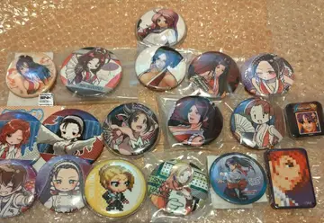 KOF 아랑전설 여성 모음 캔뱃지 시라누이 마이 아테나