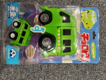 쵸로Q 그린 컬러 미니카 2대 세트