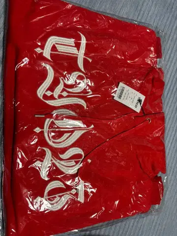 TOKYO 23 자수 후디 레드