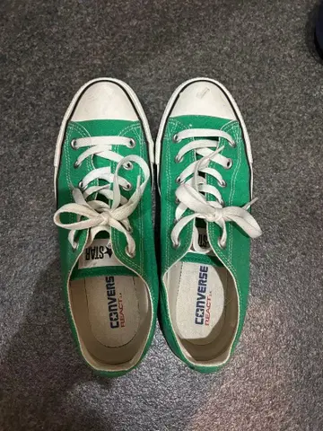 컨버스 올스타 25.5 그린 그린