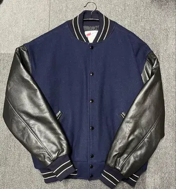 TM ATHLETICS 바시티 자켓 L 네이비/블랙