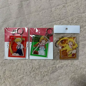 모노가타리 시리즈 오시노 시노부 칠변화 아크릴 키링