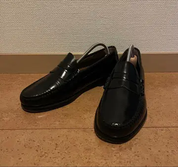 G.H.Bass WEEJUNS 페니 로퍼 블랙 천연 가죽 7 1/2