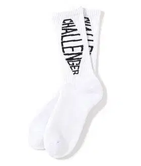CHALLENGER FISH LOGO SOCKS 챌린저 양말 화이트