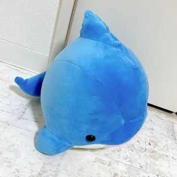 새상품급 하치케이지마 파라다이스 돌고래 봉제 인형 복권 2등 블루 수족관