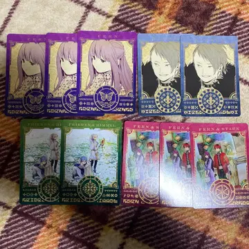 장송의 프리렌 특전 마법의 캐릭터 카드 2 보이스 카드