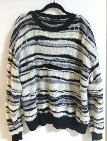 JEANASSIS 7G 랜덤 보더 풀오버