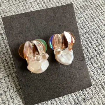 담수 진주 귀걸이