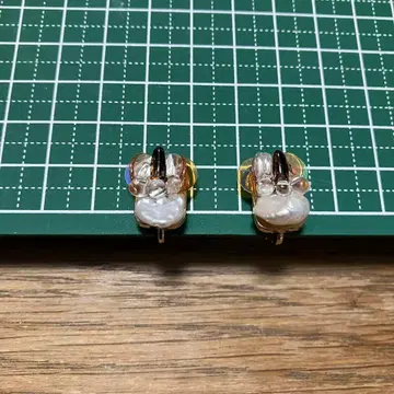 담수 진주 귀걸이