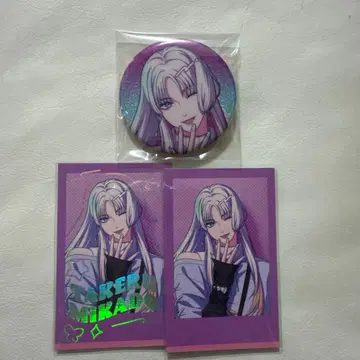 미카도 타케루 사진풍 카드 레어 캔뱃지