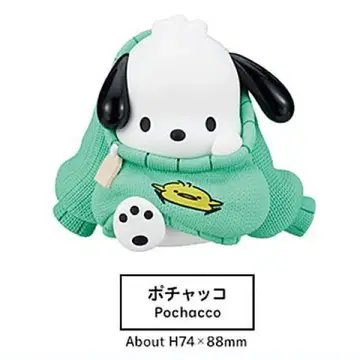 옷 갈아입는 중 포차코 피규어