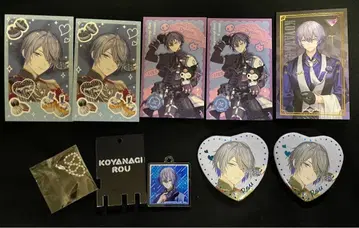 코야나기 로우 카드 캔뱃지 키링