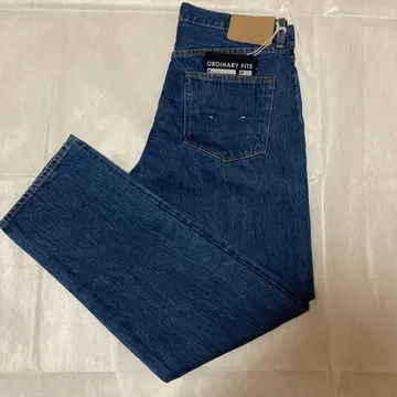 [ 미사용 ] ORDINARY FITS 5 포켓 앵클 데님 30 일본제