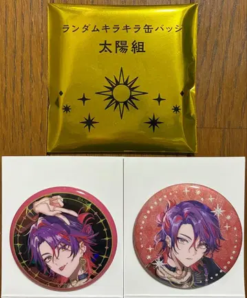 니지산지 IMPACT 반짝반짝 캔뱃지 와타라이 히바리 2종 세트