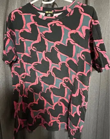 PAUL SMITH 하트 패턴 T셔츠 S