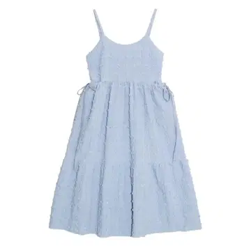 PUNYUS 리본 포켓 후쿠레 원피스