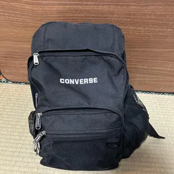 CONVERSE 블랙 백팩