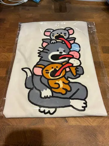 톰과 제리 해피 복권 B상 콜라보 티셔츠