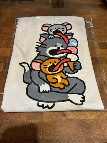 톰과 제리 해피 복권 B상 콜라보 티셔츠
