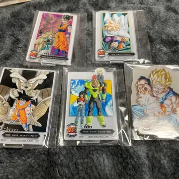 제일복권 드래곤볼 40주년 F상 아크릴 스탠드 세트