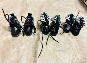 오비츠11 블랙 부츠 3켤레 세트