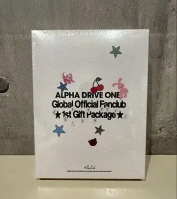 ALPHA DRIVE ONE 공식 FC 기프트 패키지 알도 원 ALD1
