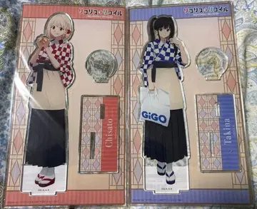 리코리스 코일 BIG 아크릴 스탠드 니시키기 치사토 이노우에 타키나