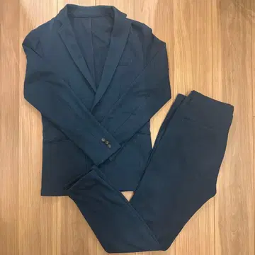 나노 유니버스 분또 스트레치 셋업 네이비