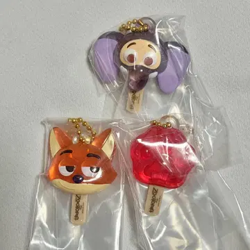 주토피아 가챠가챠 닉 아이스캔디 피닉 3세트