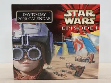 미사용 스타 워즈 에피소드 1 DAY-TO-DAY 2000 달력