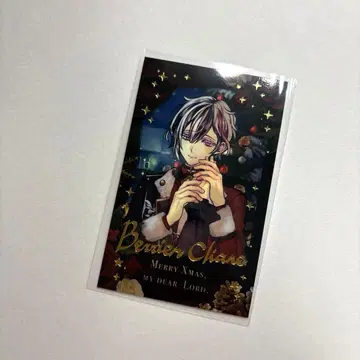 악마고양이 벨리안 크리스마스 폴라로이드 금박 1점
