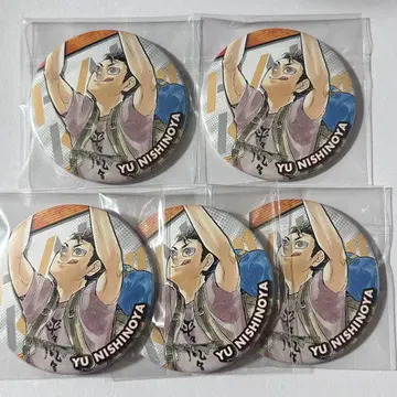 하이큐 컬렉션 캔뱃지 큐 코레칸 니시노야 유우