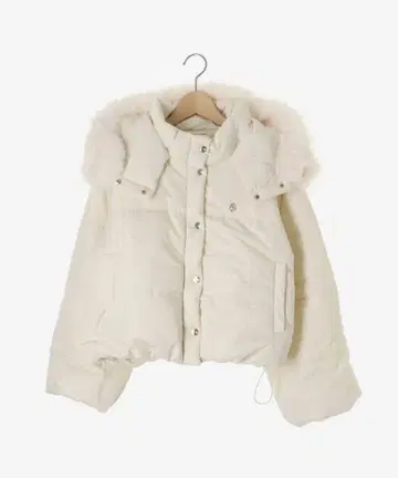 [택 포함 새상품] 마제스틱 레곤 2way 충전솜 후드 블루종