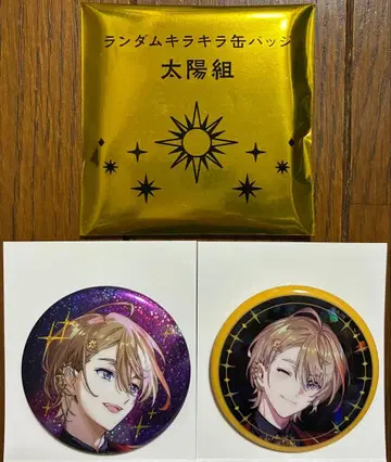 니지산지 IMPACT 키라키라 캔뱃지 후라 카나토