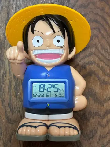 ONE PIECE 몽키 D 루피 말하는 알람 시계