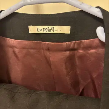 Le midi 블랙 트렌치코트 사이즈 11