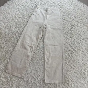 선착순 도밍고 캐주얼 팬츠 M 사이즈 아이보리