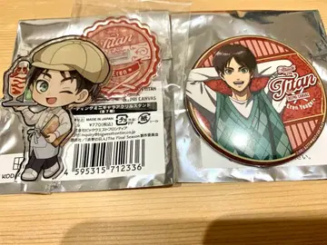 진격의 거인 프린스 호텔 미니 캐릭터 아크릴 스탠드 엘렌 특전 배지