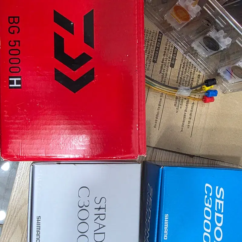 다이와 BG 5000h 스트라딕 c3000xg , 세도나 c3000hg