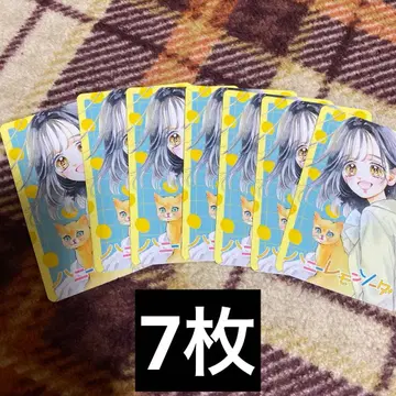 리본 70주년 기념 페어 역대 캐릭터 카드 특전만 허니 레몬 소다