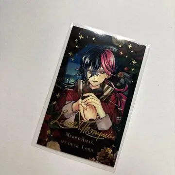 악마고양이 크리스마스 폴라로이드 루카스 금박