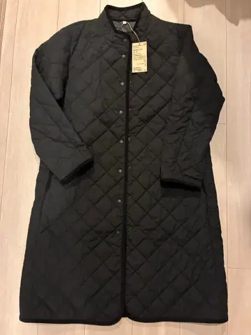 [ 새상품 ] 무인양품 워셔블 솜 퀼팅 코트 S 사이즈