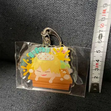 덴지 온천 & 체인지맨 키링 세트