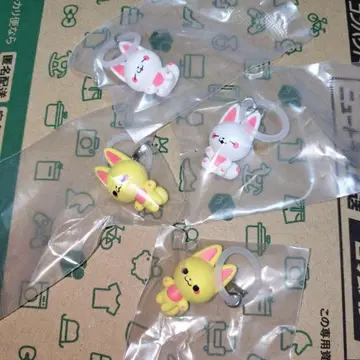 미개봉품 신님 여우와 샐러리맨 흔들흔들 마커 가챠