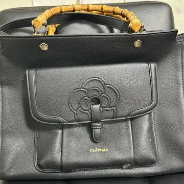 CLATHAS 블랙 토트백