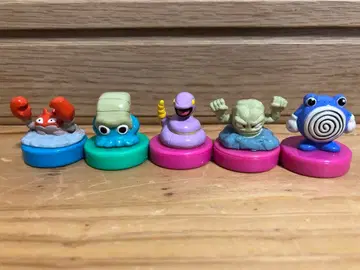 [헤이세이 레트로] 포켓몬 스탬프 5종 세트