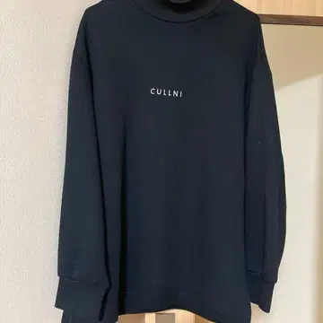 CULLNI 맨투맨 블랙