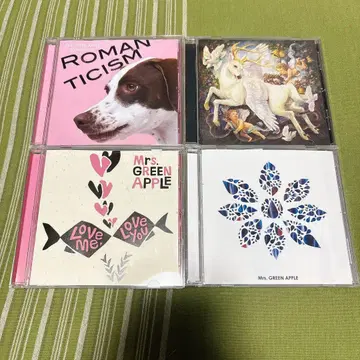 Mrs.GREEN APPLE CD 4장 세트 오비 포함 결혼식